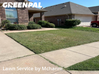 Lawn Care Servicein Burleson,76028,Grass Cut by Mchanni, work completed in Jan , 2026