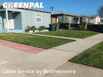 Work completed by professional-lawn-care-service-in-Compton-CA