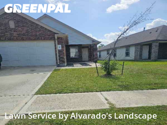Lawn Carein Atascocita,77346,Lawn Cut by Alvarado's Landscape, work completed in Dec , 2025