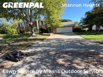 Landscaping Maintenance in Dublin, 43016, Backyard Mowing by Means Outdoor Services, work completed in Oct , 2025