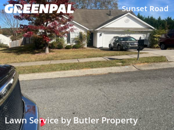 Lawn Cuttingin Charlotte,28216,Lawn Care by Butler Property, work completed in Nov , 2025