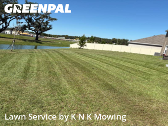 Yard Cuttingin San Antonio,33576,Lawn Service by K N K Mowing, work completed in Oct , 2025