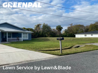Lawn Servicein Sanford,32771,Lawn Cut by Lawn&Blade, work completed in Jan , 2026