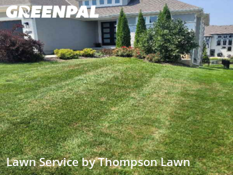 Grass Cutin Overland Park,66221,Lawn Mow by Thompson Lawn, work completed in Feb , 2026