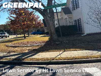Lawn Upkeep in Duluth, 30096, Front Yard Mowing by Ht Lawn Service Llc, work completed in Nov , 2025