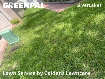 Completed mowing work
