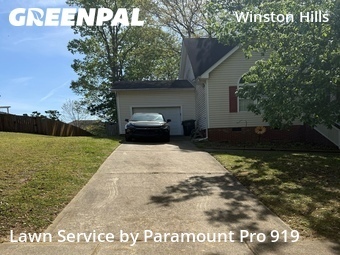 Lawn mowed in Raleigh, 27616