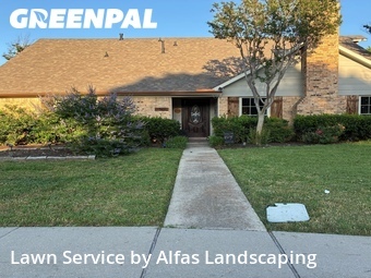 Grass Cutin Richardson,75081,Lawn Cutting by Alfas Landscaping, work completed in Jun , 2026