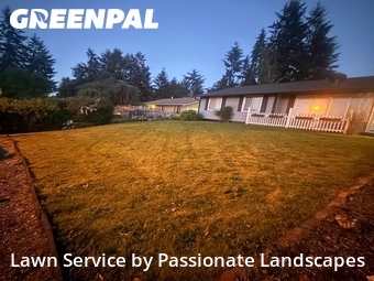 Lawn mowed in Olympia, 98513