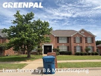 Grass Cuttingin Flower Mound,75028,Lawn Cutting by B & M Landscaping, work completed in Jun , 2026