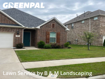 Lawn Carein Euless,76039,Lawn Service by B & M Landscaping, work completed in Nov , 2025