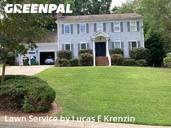 Grass Cutin Matthews,28105,Lawn Mowing Service by Lucas E Krenzin, work completed in Dec , 2025