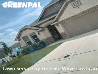 Yard Cuttingin Seguin,78155,Grass Cut by Emerald Wave Lawncare, work completed in Dec , 2025