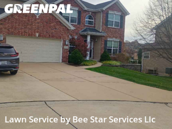 Grass Cuttingin Ballwin,63021,Lawn Care by Bee Star Services Llc, work completed in Nov , 2025