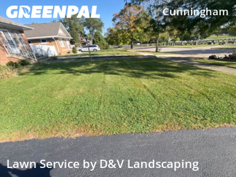 Lawn Servicein Joliet,60435,Lawn Cutting by D&V Landscaping , work completed in Nov , 2025
