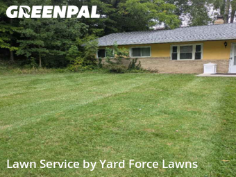 Lawn mowed in Amherst, 44001