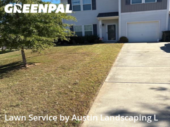 Grass Cutting in Lowell, 28098, Mowing Services by Austin Landscaping L, work completed in Nov , 2025