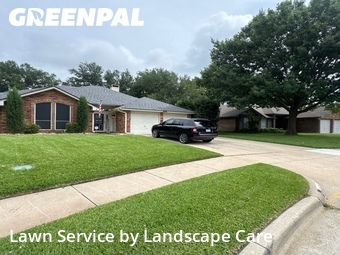 Lawn Mowing Servicein Grapevine,76051,Lawn Care Service by Landscape Care, work completed in Jun , 2026