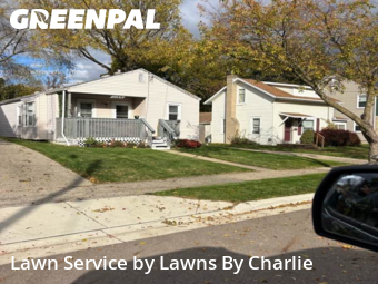 Backyard Mowing in Lansing, 48910, Weekly Mowing by Lawns By Charlie , work completed in Nov , 2025