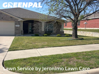 Lawn Cutin Benbrook,76126,Lawn Cutting by Jeronimo Lawn Care , work completed in Jan , 2026