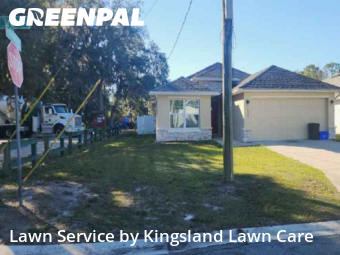 Lawn Servicein Sanford,32771,Yard Mowing by Kingsland Lawn Care, work completed in Feb , 2026