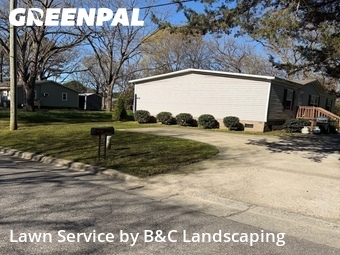 Lawn mowed in Selma, 27576