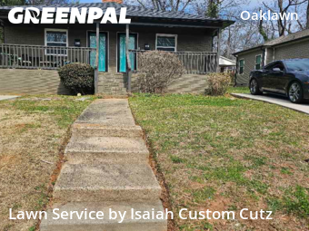 Lawn mowed in Charlotte, 28216