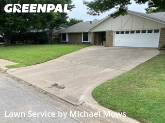 Yard Cuttingin Grapevine,76051,Lawn Care Service by Michael Mows, work completed in Jan , 2026