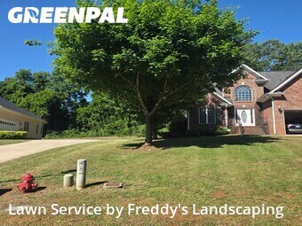 Grass Cutin Gastonia,28056,Lawn Cut by Freddy's Landscaping, work completed in Jun , 2026
