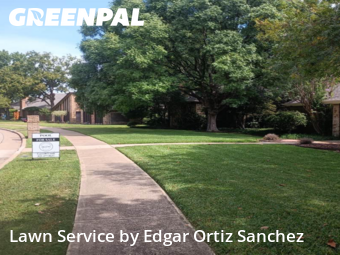 Lawn Mowin Richardson,75082,Lawn Mowing by Edgar Ortiz Sanchez, work completed in Dec , 2025