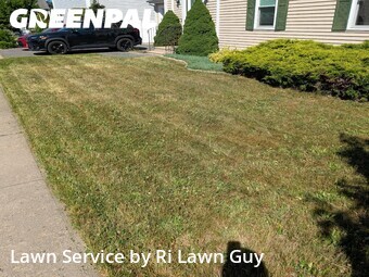Lawn mowed in New Bedford, 2745