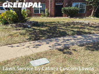 Grass Cutin Mansfield,76063,Lawn Cut by Calixto Custom Lawns, work completed in Nov , 2025