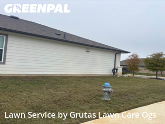 Lawn Cutin San Antonio,78259,Lawn Mow by Grutas Lawn Care Ogs, work completed in Dec , 2025