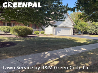 Property Maintenance in Geneva, 60134, Weekly Mowing by R&M Green Code Llc, work completed in Dec , 2025