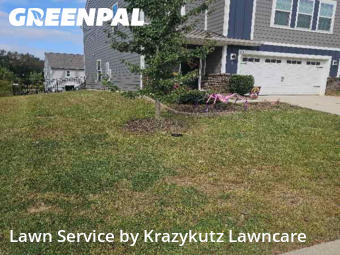 Yard Mowing in Monroe, 28110, Lawn Services by Krazykutz Lawncare , work completed in Nov , 2025