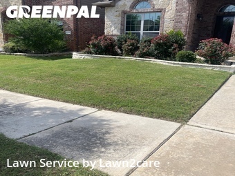 Lawn Mowin Denton,76210,Grass Cutting by Lawn2care, work completed in Jun , 2026