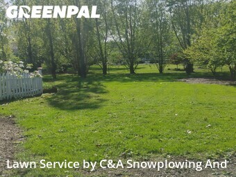 Lawn Maintenancein Arlington Heights,60004,Grass Cutting by C&A Snowplowing And , work completed in Jul , 2026