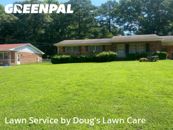 Modern Landscaping In Henderson,27537,Landscaping Maintenance by Doug's Lawn Care, work completed in Nov , 2025