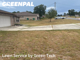 Yard Grooming in Crestview, 32536, Lawn Care by Green Tech, work completed in Oct , 2025