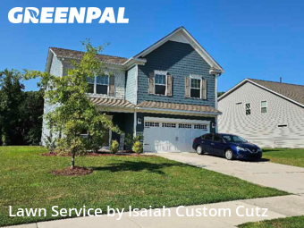 Lawn Carein Kannapolis,28081,Grass Cutting by Isaiah Custom Cutz, work completed in Oct , 2025
