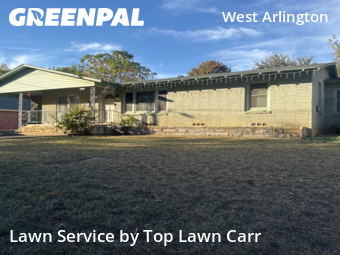 Yard Management in Arlington, 76013, Lawn Upkeep by Top Lawn Carr, work completed in Nov , 2025