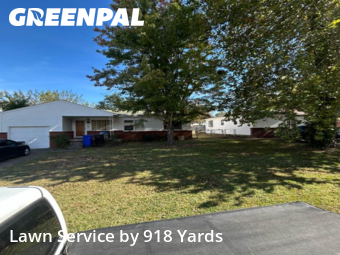 Yard Care in Broken Arrow, 74012, Lawn Cutting by 918 Yards, work completed in Nov , 2025