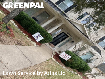 Grass Cutin Pearland,77584,Yard Mowing by Atlas Llc, work completed in Dec , 2025