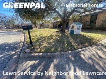Lawn mowed in Bryan, 77802