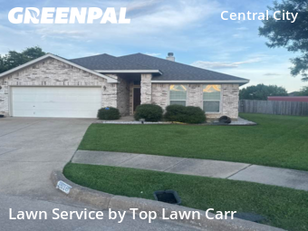 Yard Cutting in Glenn Heights, 75154, Front Yard Mowing by Top Lawn Carr, work completed in Aug , 2025