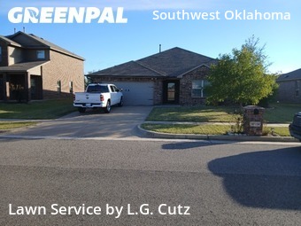 Lawn Carein Yukon,73099,Lawn Cut by L.G. Cutz, work completed in Nov , 2025