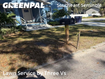 Lawn Cuttingin Tampa,33603,Lawn Maintenance by Three Vs , work completed in Dec , 2025