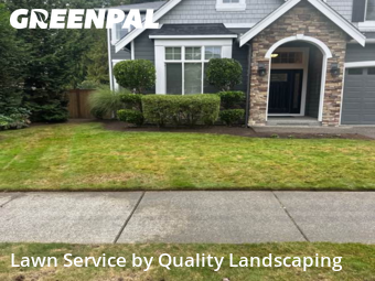 Yard Work in Bothell, 98021, Front Yard Mowing by Quality Landscaping, work completed in Nov , 2025