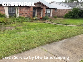 Lawn Cuttingin The Colony,75056,Yard Mowing by Dfw Landscaping , work completed in Jun , 2026