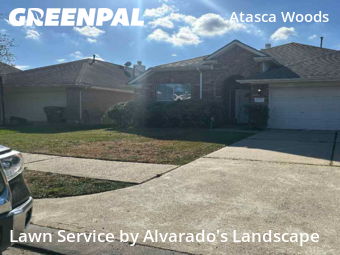 Lawn Mowingin Humble,77346,Lawn Care Service by Alvarado's Landscape, work completed in Dec , 2025